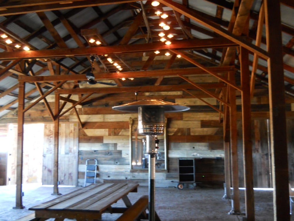 barn renovation with custom carpentry work 